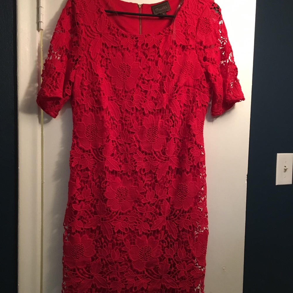 Red Lace Dress
